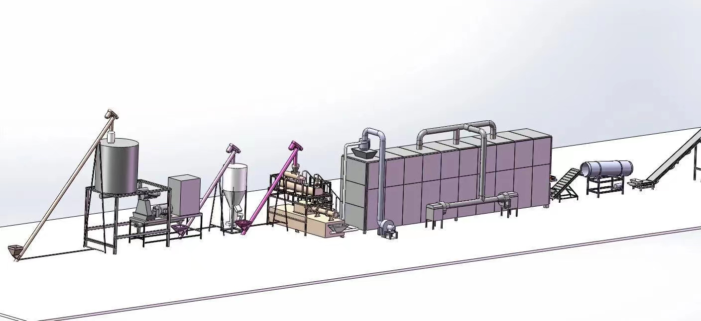 <strong>Fish feed extrude</strong>